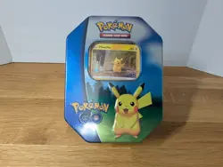 Pokemon TCG: Sword & Shield Pokemon GO Tin Pikachu - New - Sealed - Image 1