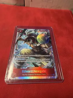 Bandai One Piece CCG Edward Newgate ST15-002 Starter Deck 15 Holo - Image 1