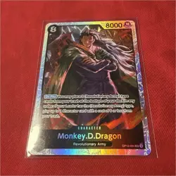 Bandai One Piece CCG OP12-094 Monkey D. Dragon Alt Art Foil 8000 - Image 1