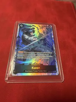 Bandai One Piece CCG Kuzan ST27-003 SR Foil Character Blocker 6000 - Image 1