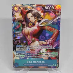 One Piece CCG Boa Hancock EB03-026 Alt Art SR - English -Blue Foil - Image 1