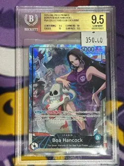 Beckett Gem Mint 9.5 Boa Hancock OP07-038 - One Piece PSA Magazine Promo (Foil) - Image 1