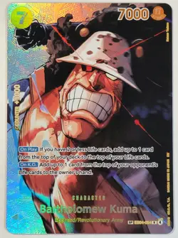 Bartholomew Kuma SP One Piece TCG EB04-054 R English OP-16 The Time of Battle - Image 1