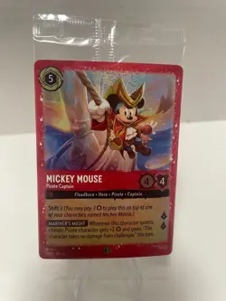 Mickey Mouse Pirate- Lorcana - Into the Inklands Sealed Promo 18/P2 - Image 1