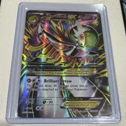Pokemon Card M Gardevoir EX Full Art XY Primal Clash 156/160 Mega 2015 MP - Image 1