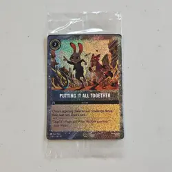 Zootopia 2 “Putting It All Together” Disney Lorcana Promo Trading Card SEALED - Image 1