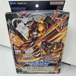 Digimon Card Game Starter Deck: Dragon of Courage Bandai, Collectibles, Hobbies - Image 1