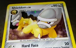 2007 RARE POKEMON PROMO HOLO FOIL CARD SHIELDON DIAMOND & PEARL #DP08 HP 80 - Image 2