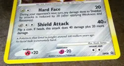 2007 RARE POKEMON PROMO HOLO FOIL CARD SHIELDON DIAMOND & PEARL #DP08 HP 80 - Image 3