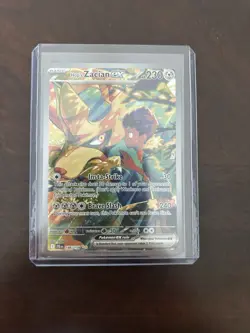 Pokemon Hop's Zacian ex Full Art Holo Special Illustration Rare EX Card 186/159 - Image 1
