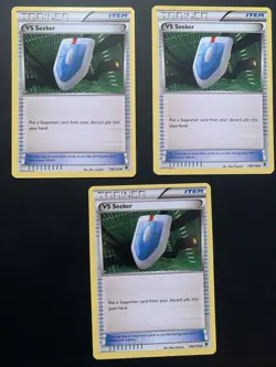 VS Seeker 109/119 XY Card Lot - Phantom Forces Regular - 3 Cards - Image 1