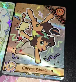 Lot Of 4 Cards / Cheese Sandwich Kayou My Little Pony English HASBRO LSR UR TR + - Image 2
