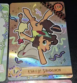 Lot Of 4 Cards / Cheese Sandwich Kayou My Little Pony English HASBRO LSR UR TR + - Image 3