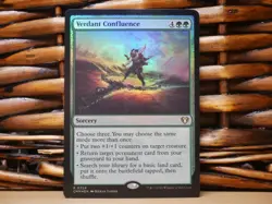 MTG Verdant Confluence 0329 FOIL RARE | NM Near Mint | CMM | 2023 - Image 1