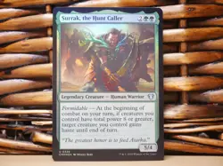 MTG Surrak, the Hunt Caller 0326 FOIL | NM Near Mint | CMM | 2023 - Image 1