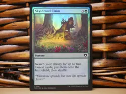 MTG Skyshroud Claim 0321 FOIL | NM Near Mint | CMM | 2023 - Image 1