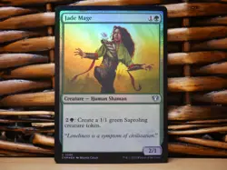 MTG Jade Mage 0298 FOIL | NM Near Mint | CMM | 2023 - Image 1