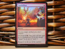 MTG Vandalblast 0267 FOIL | NM Near Mint | CMM | 2023 - Image 1