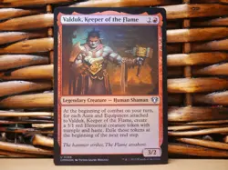 MTG Valduk, Keeper of the Flame 0266 FOIL | NM Near Mint | CMM | 2023 - Image 1