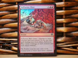 MTG Sulfurous Blast 0262 FOIL | NM Near Mint | CMM | 2023 - Image 1