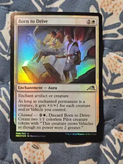 Born to Drive FOIL (6/606) Kamigawa Neon Dynasty MTG Magic - Image 2