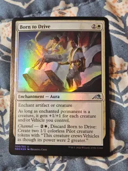 Born to Drive FOIL (6/606) Kamigawa Neon Dynasty MTG Magic - Image 3