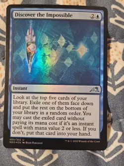 Discover the Impossible FOIL - Kamigawa, Neon Destiny MTG Magic - Image 2