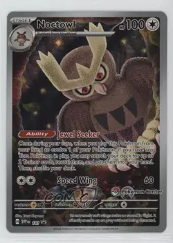 Noctowl (Pokemon Center) Pokemon Scarlet & Violet Black Star Promo #141 - Image 1