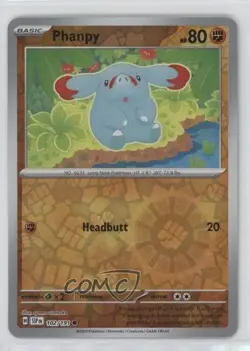 Phanpy Reverse Foil Pokemon SV08: Surging Sparks #102 - Image 1