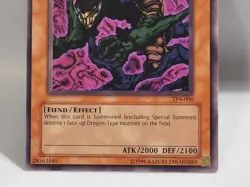 YuGiOh TCG Dragon Seeker Tournament Pack 4 TP4-006 Rare LP - Image 4