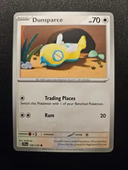 Dunsparce 120/159 common Pokemon Journey Together NM - Image 1