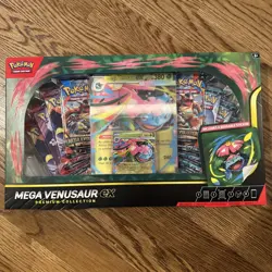 Pokemon Mega Evolution Mega Venusaur Ex Premium Collection Box 8 Booster Packs - Image 1