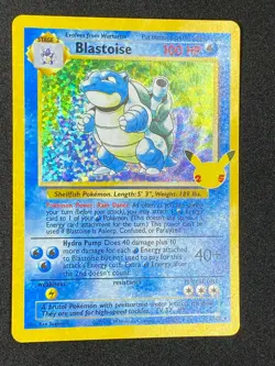 Pokemon Celebrations 25th Anniversary Classic Collection Blastoise - Image 1