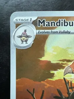 Pokemon Mandibuzz 145/086 Sv: White Flare Holo (NM) - Image 2