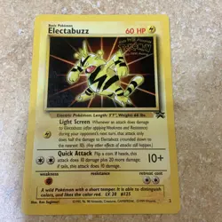 Electabuzz NM Pokemon TCG 1999 Stamped WB Kids First Movie Promo # 2 - Image 1
