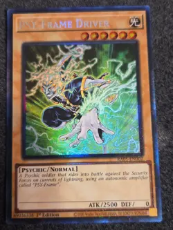 PSY-Frame Driver 1st Edition Collector's Rare RA05-EN002 Yu-Gi-Oh - Image 1