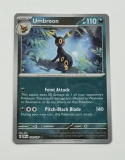 Pokemon TCG Umbreon 130/197 Obsidian Flames Uncommon NM Card - Image 1