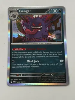 Gengar 050/088 Perfect Order Holo Rare NM Card Pokemon TCG - Image 1
