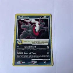 Pokemon Darkrai TCG Holo DP24 Diamond and Pearl Black Star Promo Card - Image 1