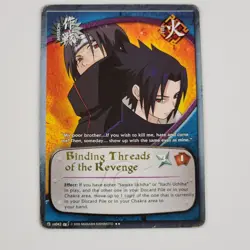 Naruto CCG Binding Threads of the Revenge #US042 Rare Card LP 2002 Vintage - Image 1