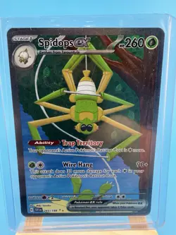 Pokemon TCG Spidops EX Scarlet & Violet Base Set Holo Card 243/198 - Image 2