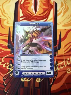 Frafdo The Hero SUPER RARE FOIL - MAX Energy - Chaotic TCG Card - Image 1