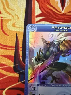 Frafdo The Hero SUPER RARE FOIL - MAX Energy - Chaotic TCG Card - Image 2