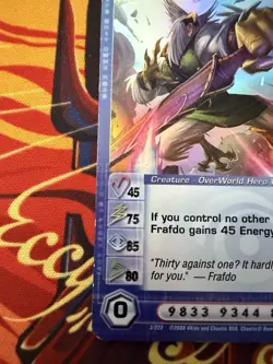 Frafdo The Hero SUPER RARE FOIL - MAX Energy - Chaotic TCG Card - Image 5
