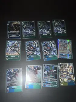 Digimon Card Game Veemon/Wormmon Variety Foil 67 Total Card Lot - Image 2