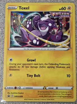 Toxel SWSH209 SWSH: Sword & Shield Promo Cards Holo - Image 1