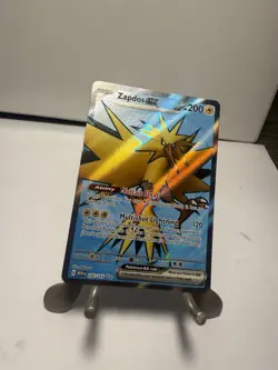 Zapdos ex 192/165 Full Art Pokemon Scarlet And Violet 151 Card NM - Image 2