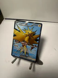 Zapdos ex 192/165 Full Art Pokemon Scarlet And Violet 151 Card NM - Image 4