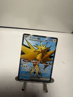 Zapdos ex 192/165 Full Art Pokemon Scarlet And Violet 151 Card NM - Image 5