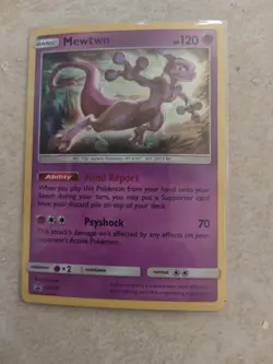 Pokemon Card Black Star Promo - 2019 Mewtwo SM214 - Image 1